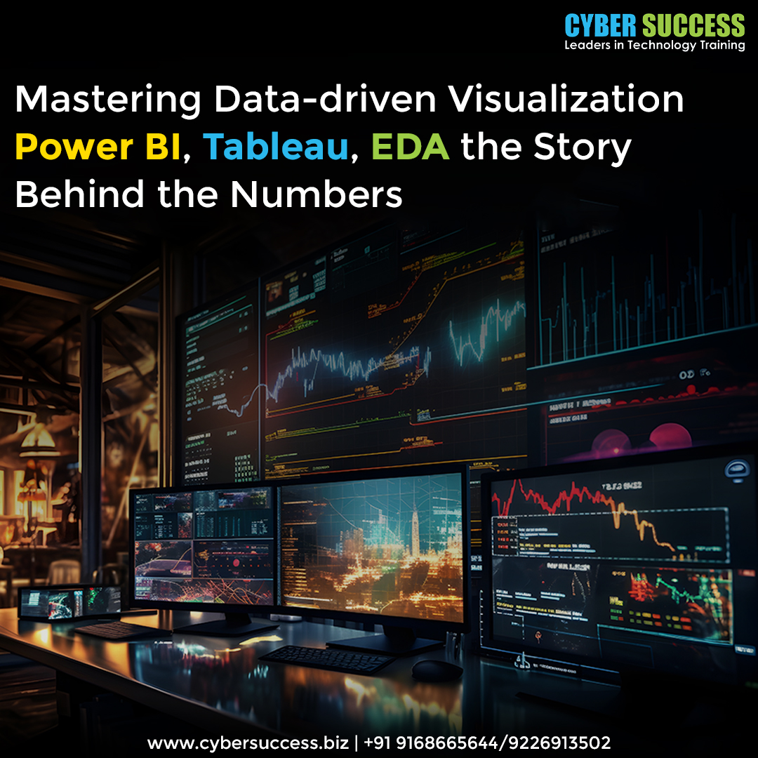 mastering Data-driven visualization Power BI, Tableau, EDA the story behind the Number